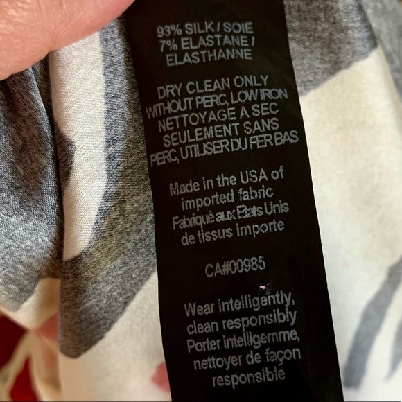 Zero Maria Cornejo silk color block top - Picture 6 of 6